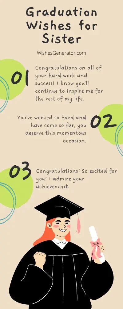 100 Proud & Magnificent Graduation Messages to Sister! .